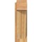 Ekena Millwork Traditional Block Rough Sawn Outlooker, Western Red Cedar, 8"W x 18"D x 26"H OUT08X18X26TRA05RWR - alternate 2